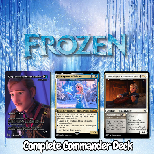 Frozen MTG Proxy Commander Deck