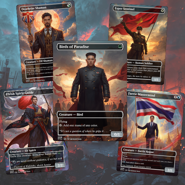 Council of War Kings MTG Proxy Commander Deck