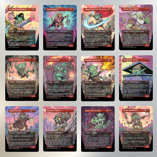 Goblin Storm Engine MTG Proxy Commander Deck