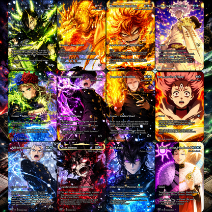 Black Clover MTG Proxy Commander Deck