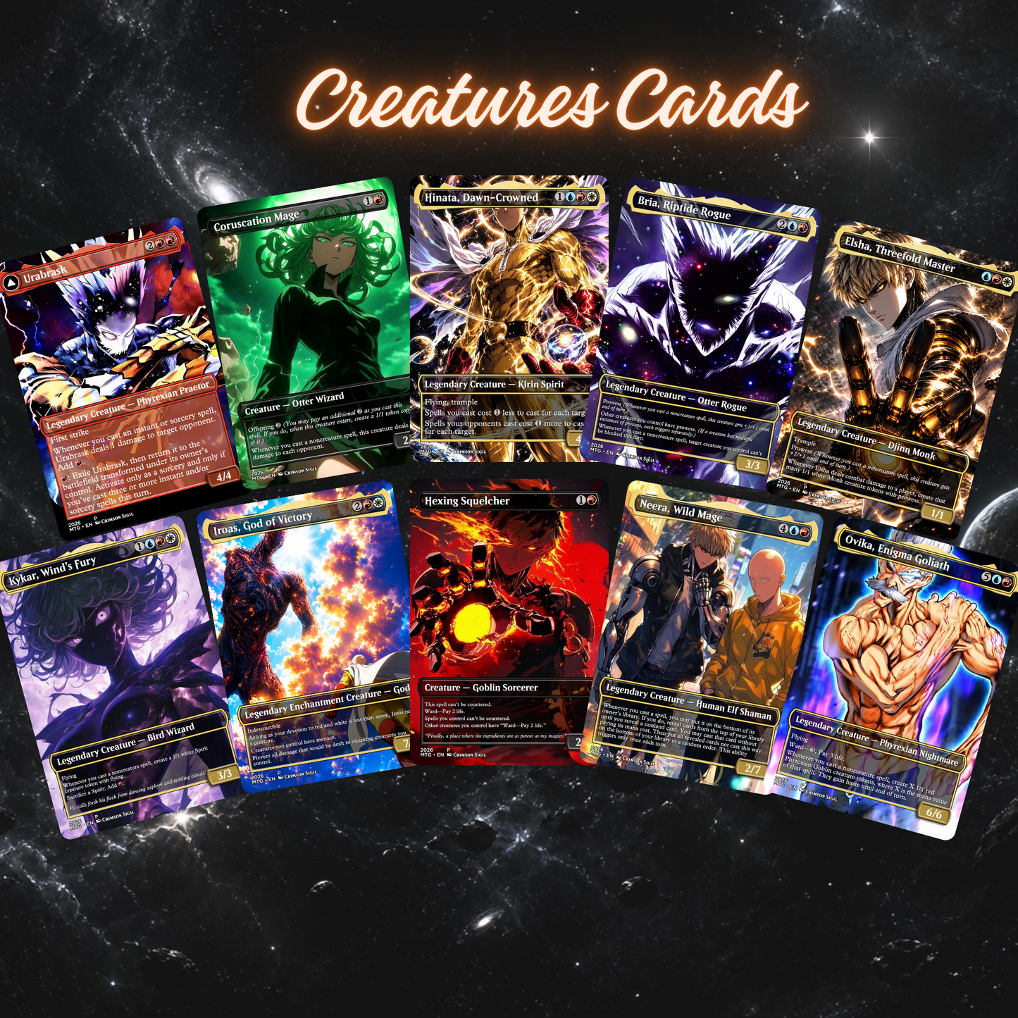 One Hit One Kill MTG Proxy Commander Deck