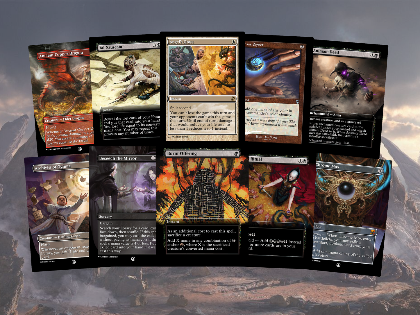B.A.D Kaalia MTG Proxy Commander Deck