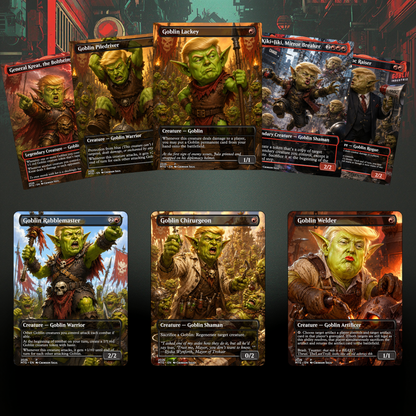 Mr.Gobin Trump MTG Proxy Commander Deck
