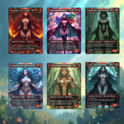 Arcane Elemental Nexus MTG Proxy Commander Deck