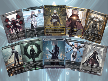 YoRHa Core MTG Proxy Commander Deck