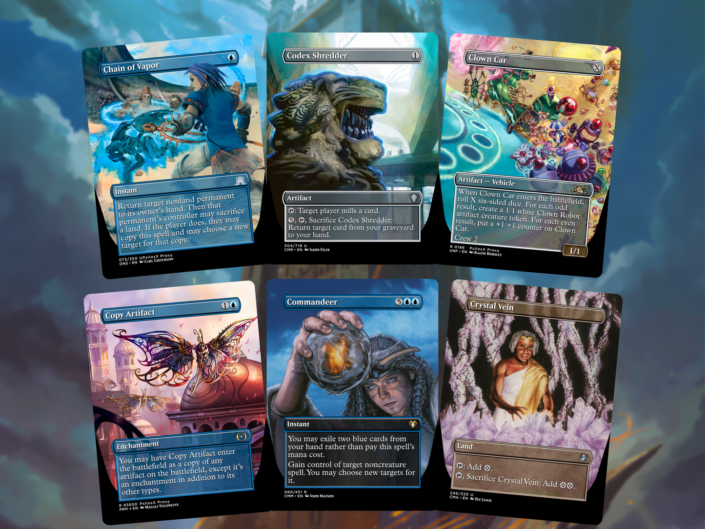 Urza Poly Kraken MTG Proxy Commander Deck