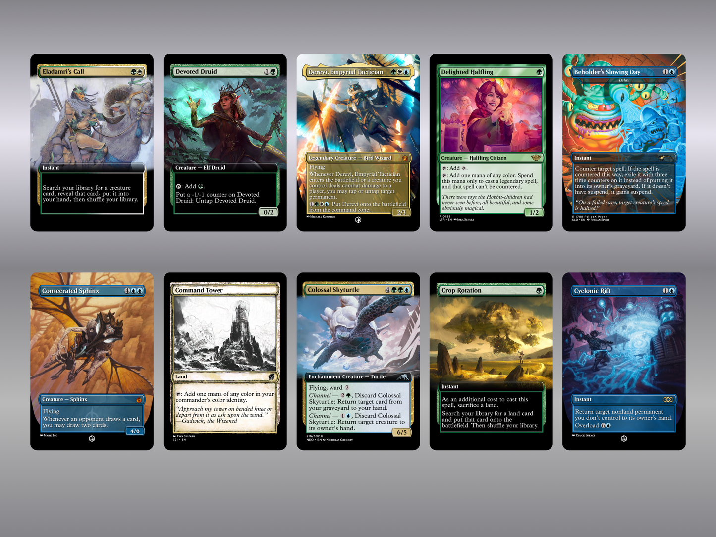 Radiant Waker MTG Proxy Commander Deck