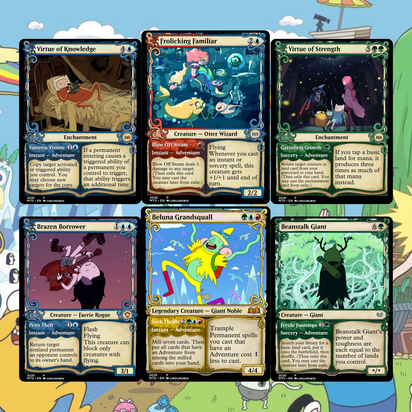 Adventure Time Commander Deck