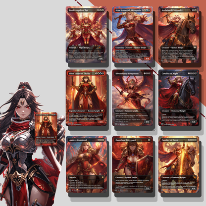 Knight Tribal MTG Proxy Commander Deck