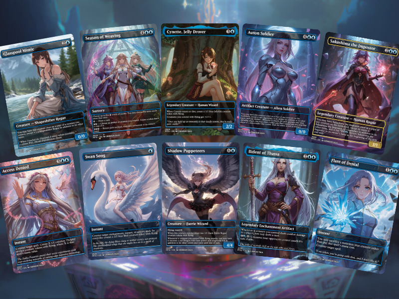 Cynette Jelly Drift MTG Proxy Commander Deck