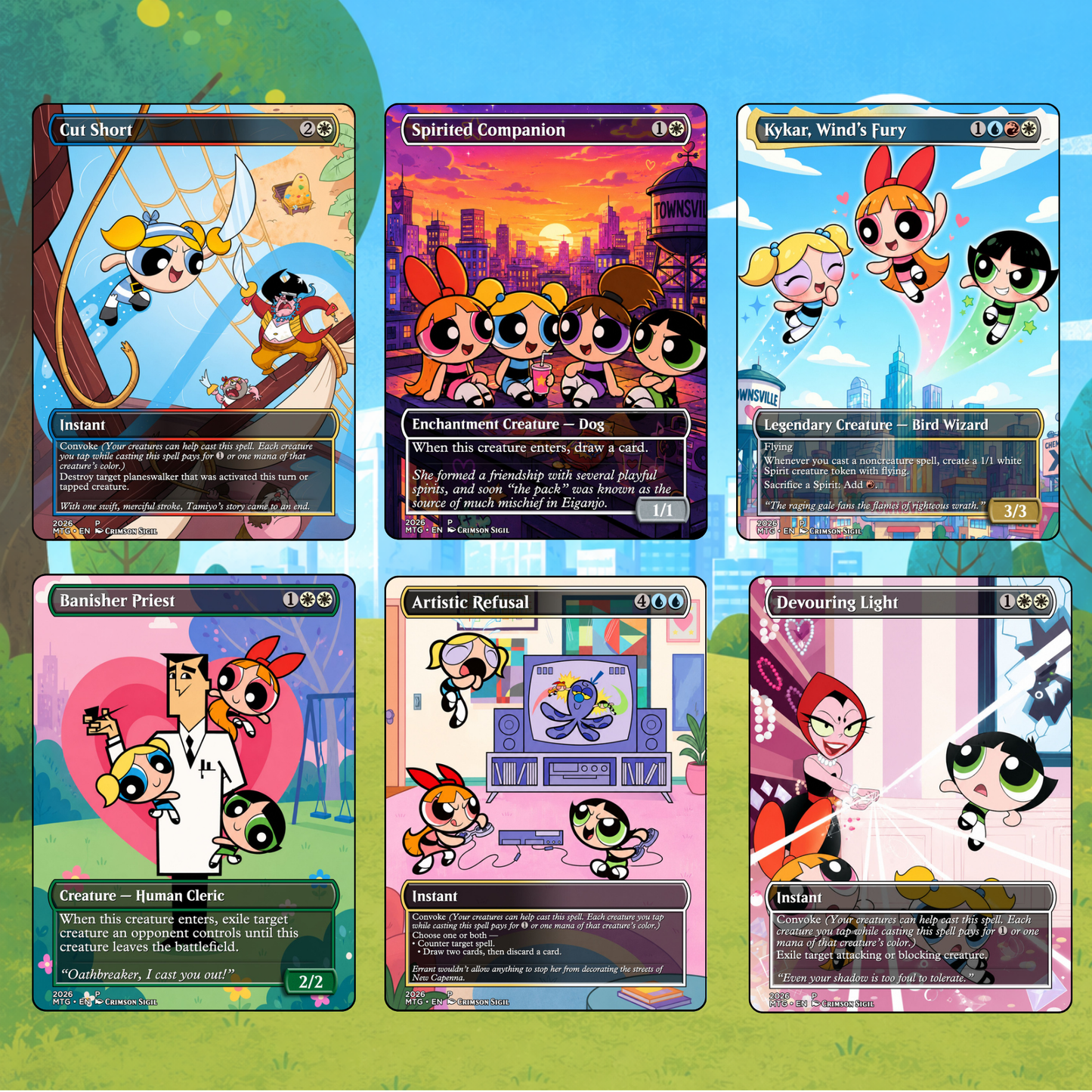 The Chemical Girls MTG Proxy Commander Deck