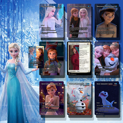 Frozen MTG Proxy Commander Deck