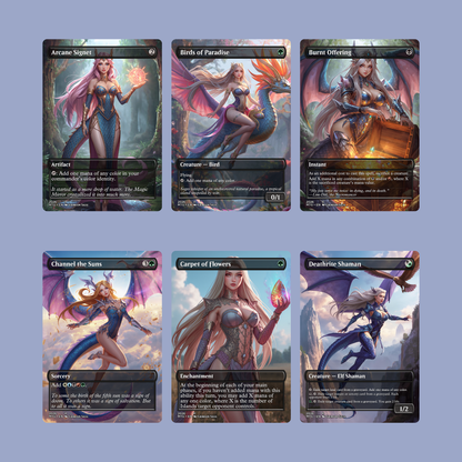 Dragon Chibi MTG Proxy Commander Deck