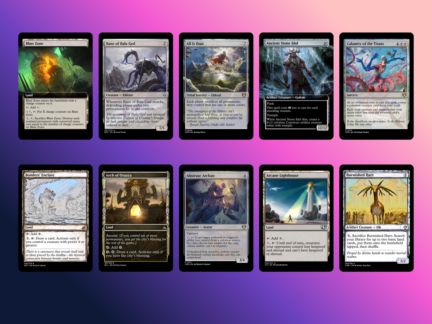 Void Titan Ascendancy MTG Proxy Commander Deck