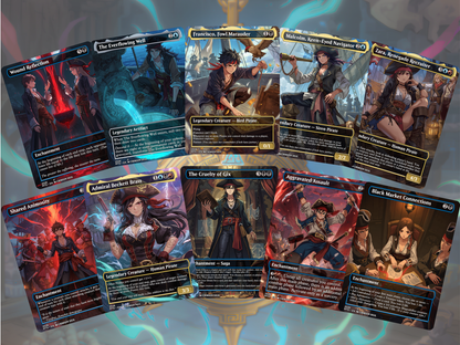 High Seas Armada MTG Proxy Commander Deck