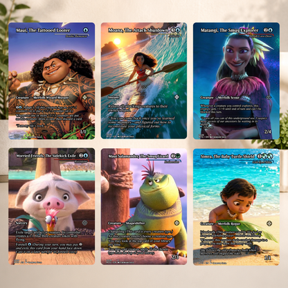 Moana MTG Proxy Commander Deck