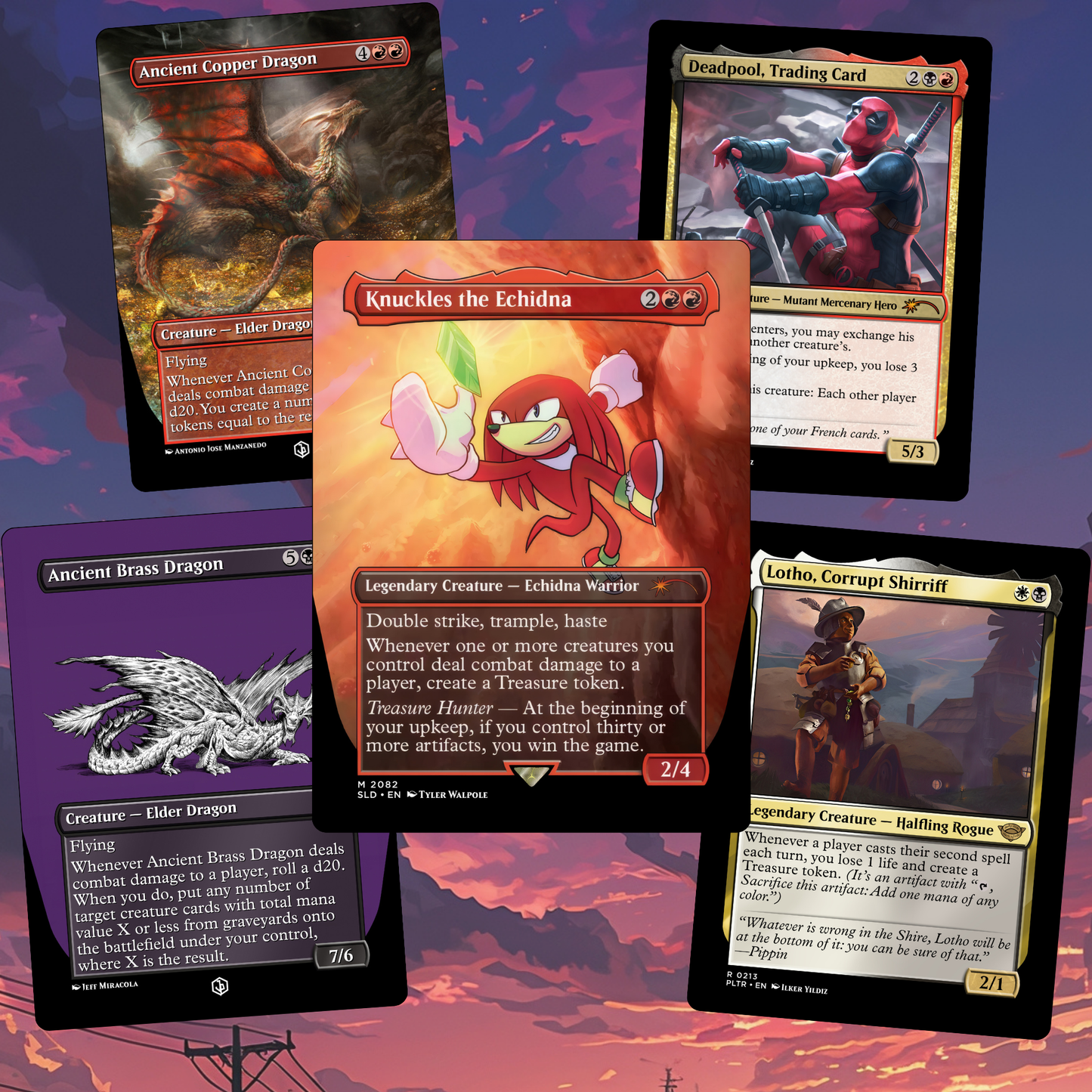Iron Dominion MTG Proxy Commander Deck