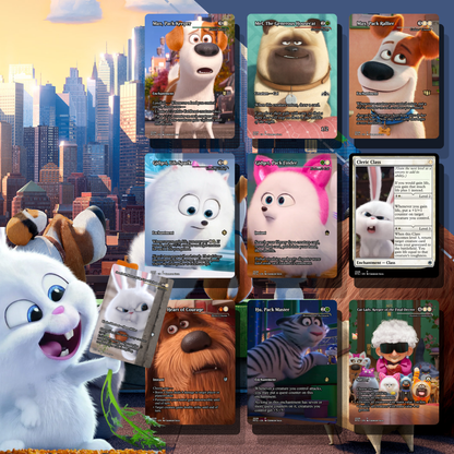 The Secret Life of Pets MTG Proxy Commander Deck