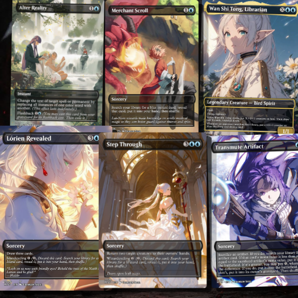 Frieren MTG Proxy Commander Deck
