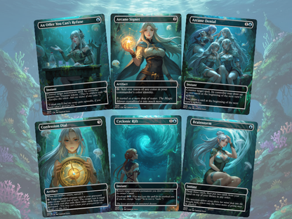 Deepsea Saboteur MTG Proxy Commander Deck