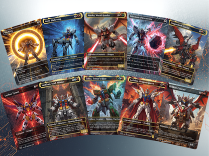 Gundam MTG Proxy Commander Deck