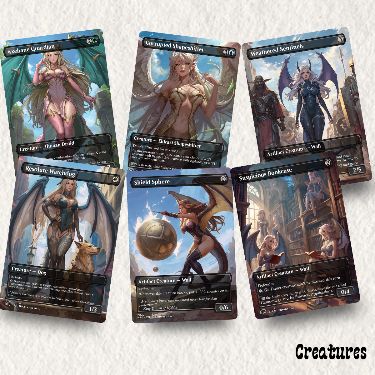 Arcades Defenders MTG Proxy Commander Deck