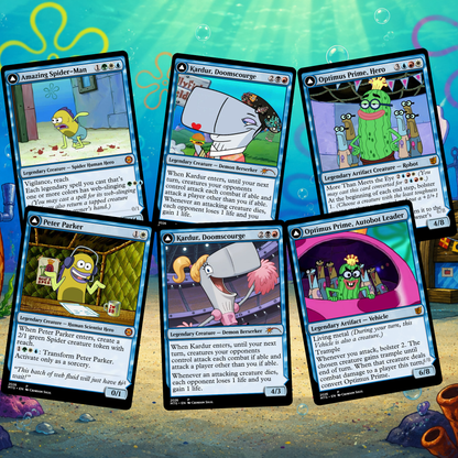 Bubble Wars MTG Proxy Commander Deck