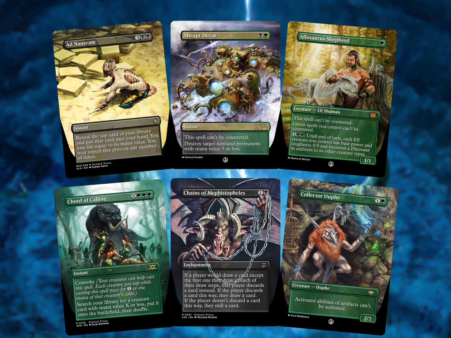 Collaborative Gitrog Primer MTG Proxy Commander Deck