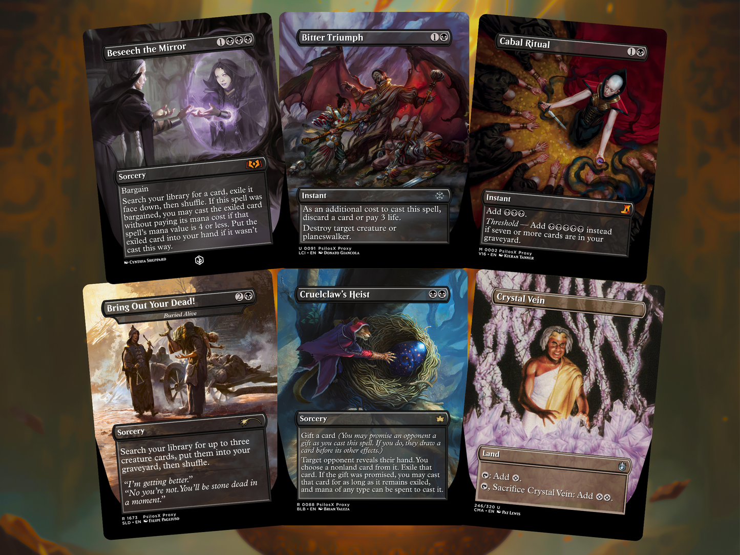 A Faster Krrik Storm MTG Proxy Commander Deck