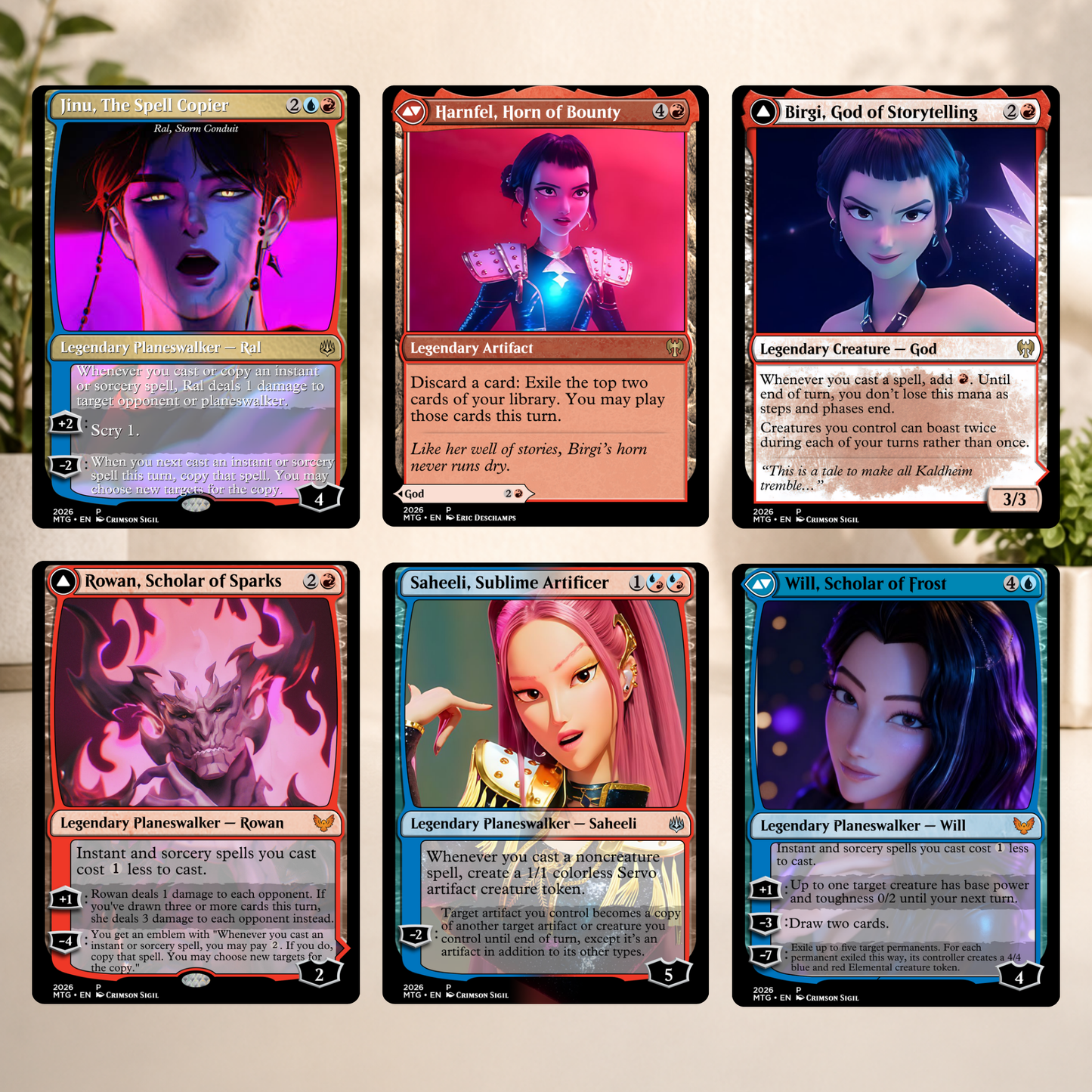 K-POP Demon Hunters MTG Proxy Commander Deck