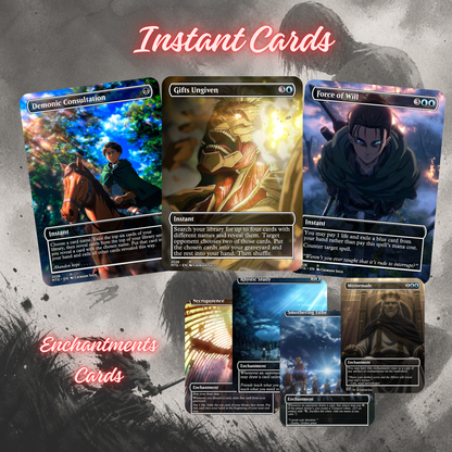 Attack on Titan MTG Proxy Commander Deck
