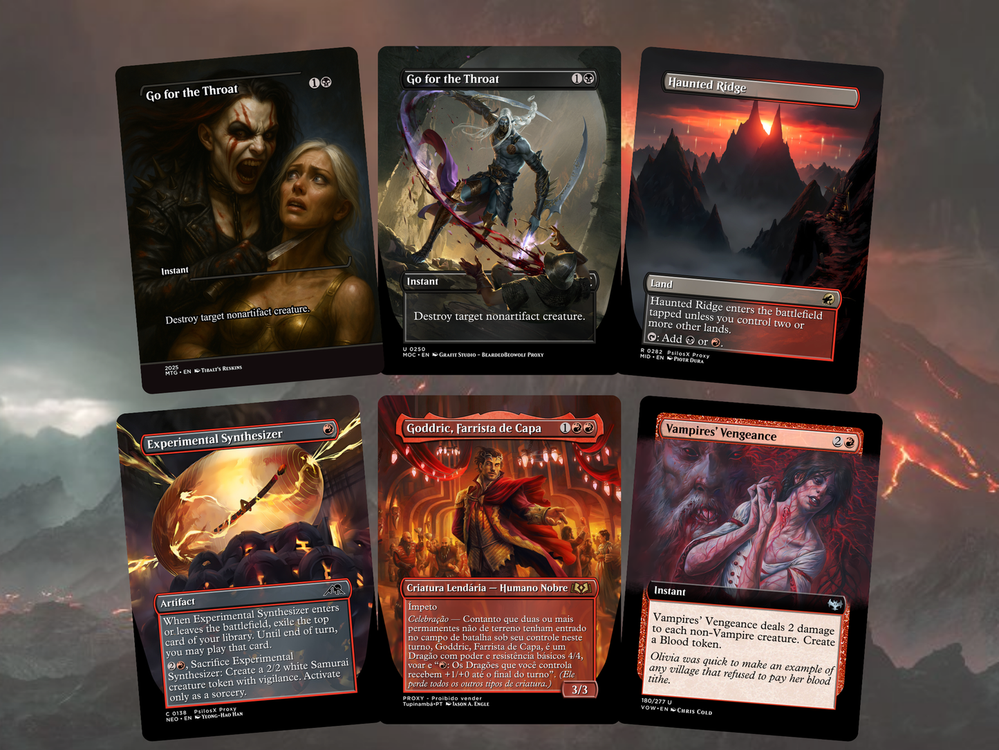 Ember Anvil MTG Proxy Commander Deck