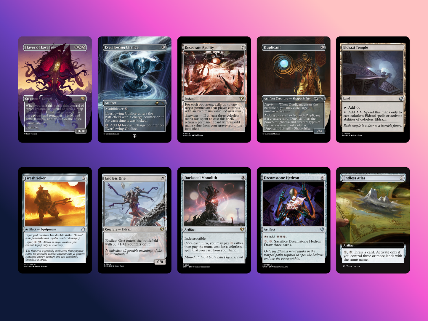 Void Titan Ascendancy MTG Proxy Commander Deck