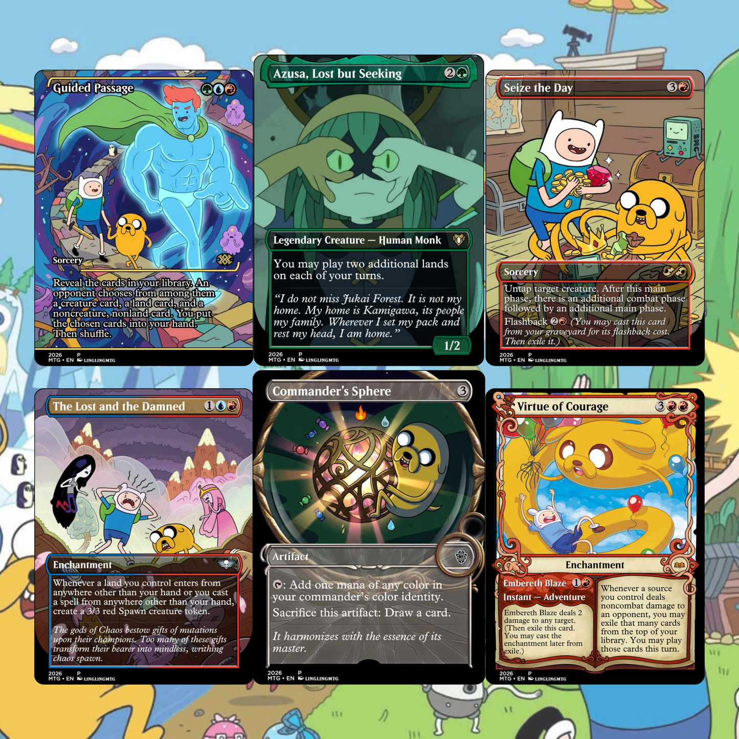 Adventure Time Commander Deck