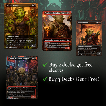 Mr.Gobin Trump MTG Proxy Commander Deck