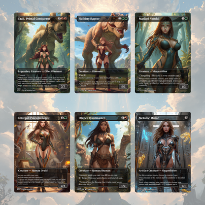 Dinosaurs MTG Proxy Commander Deck