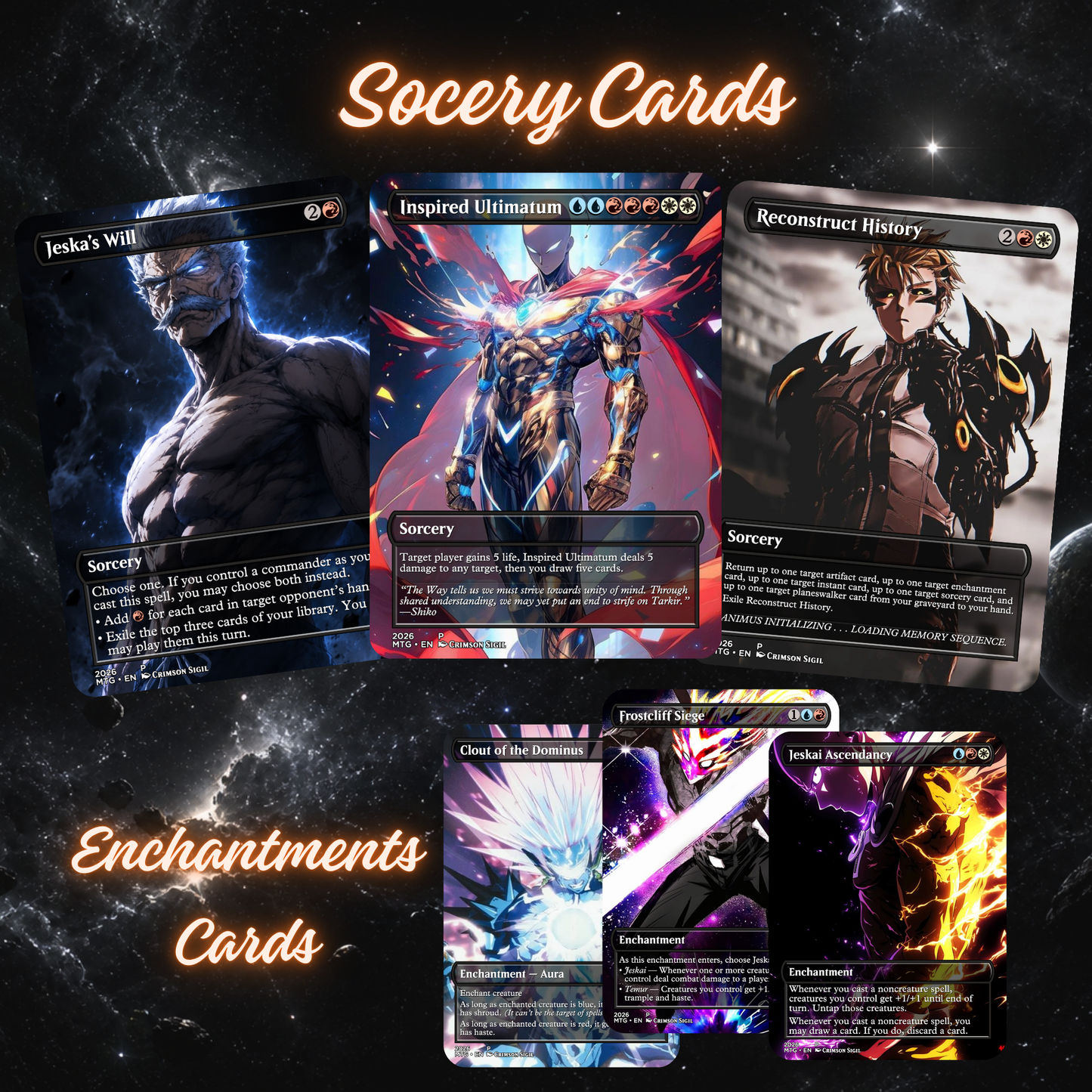 One Hit One Kill MTG Proxy Commander Deck
