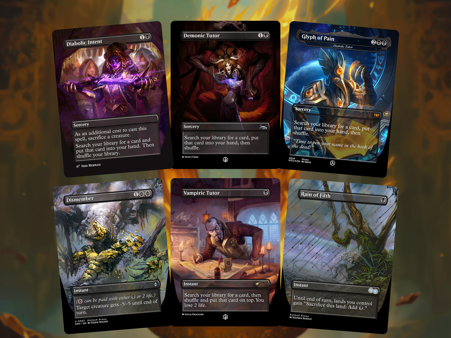 A Faster Krrik Storm MTG Proxy Commander Deck