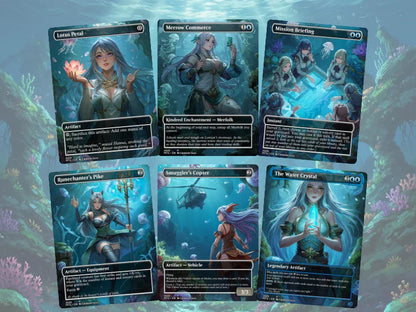Deepsea Saboteur MTG Proxy Commander Deck
