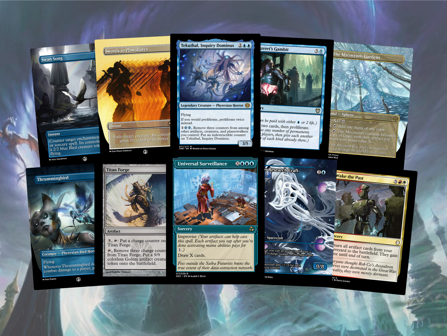 Counter Intelligence MTG Proxy Commander Deck