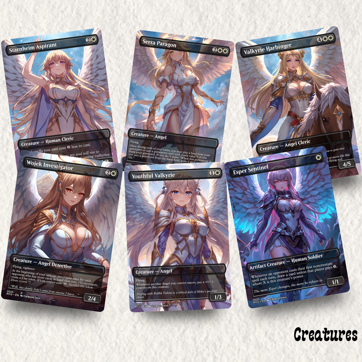 Giada Angels MTG Proxy Commander Deck