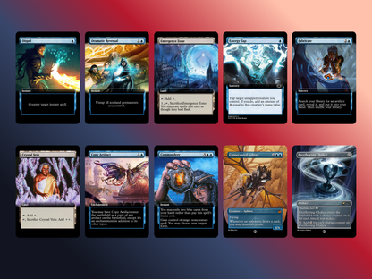 Power Scepter Engine MTG Proxy Commander Deck