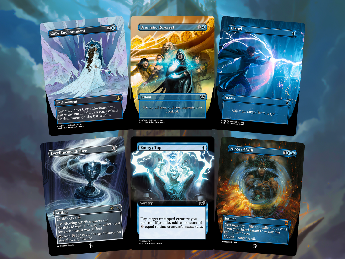 Urza Poly Kraken MTG Proxy Commander Deck
