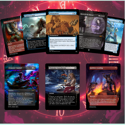 Crimson Velocity Storm MTG Proxy Commander Deck
