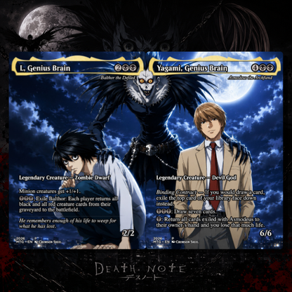 Death Note MTG Proxy Commander Deck