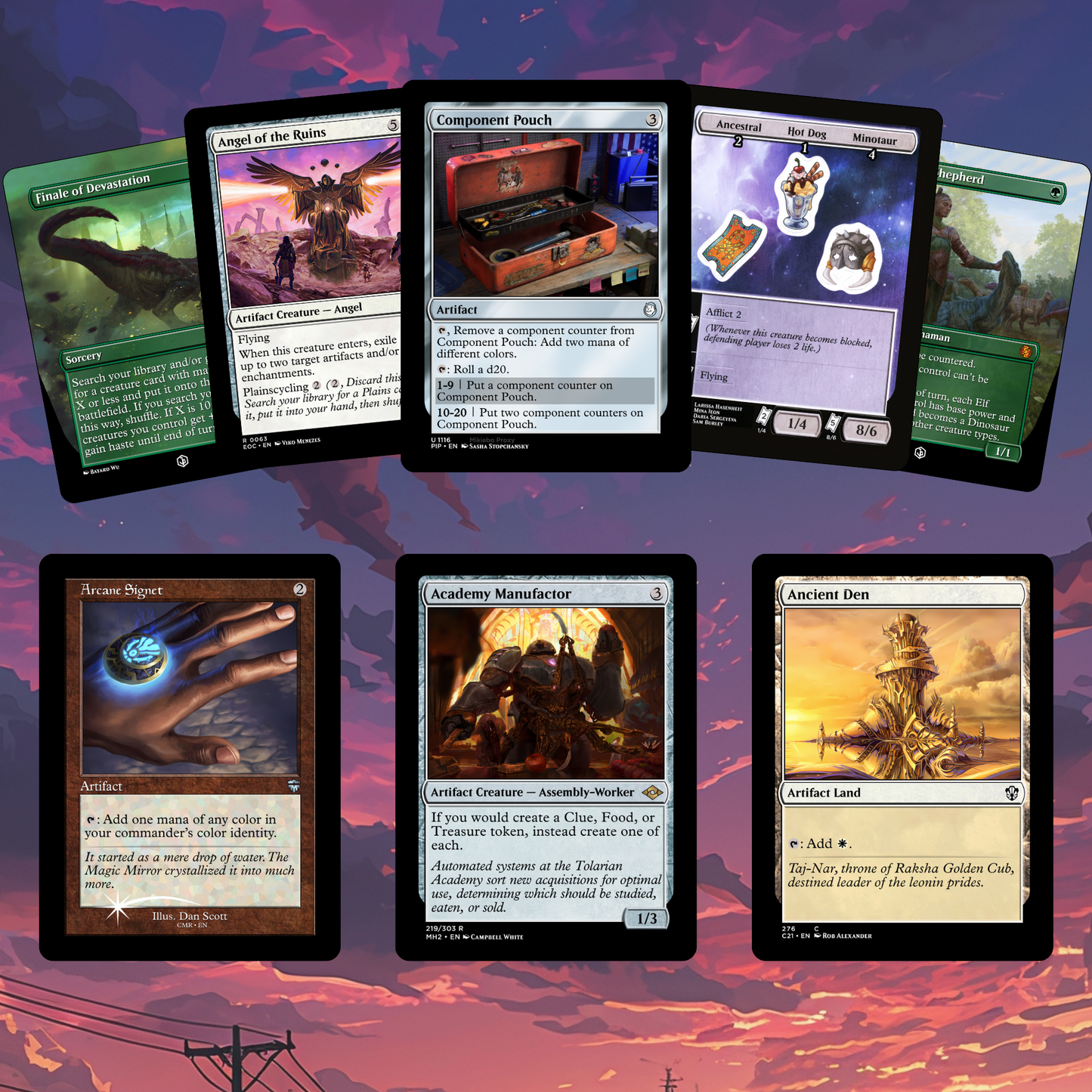 Iron Dominion MTG Proxy Commander Deck