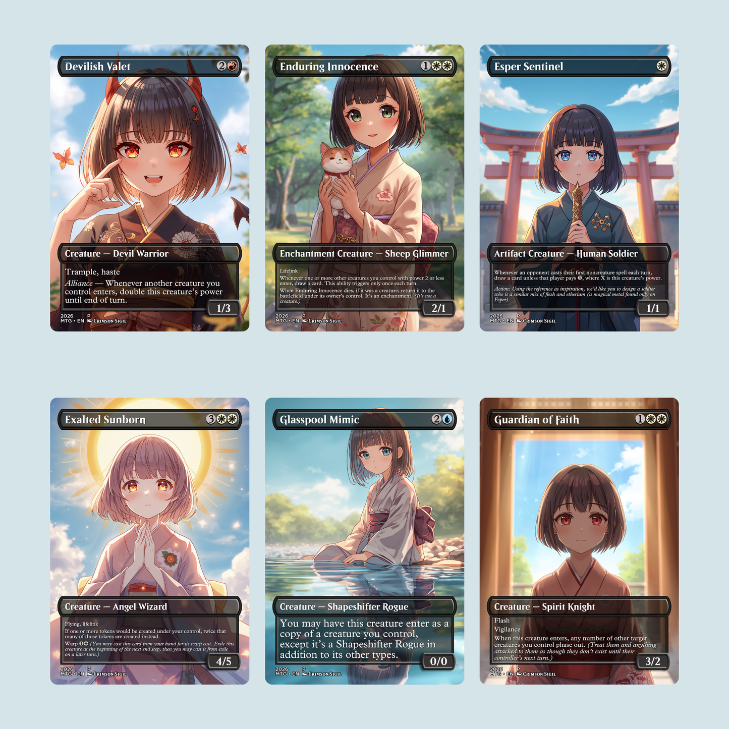 Spirits Journey MTG Proxy Commander Deck