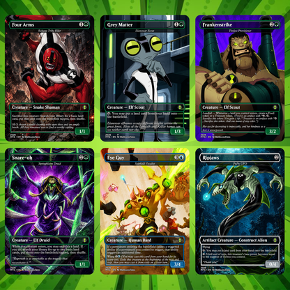 Ben10 MTG Proxy Commander Deck