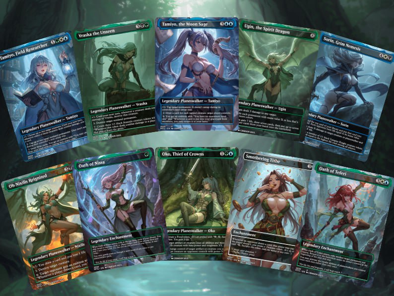 Esika Superfriends Angels MTG Proxy Commander Deck