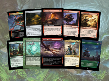 Temur Roar MTG Proxy Commander Deck